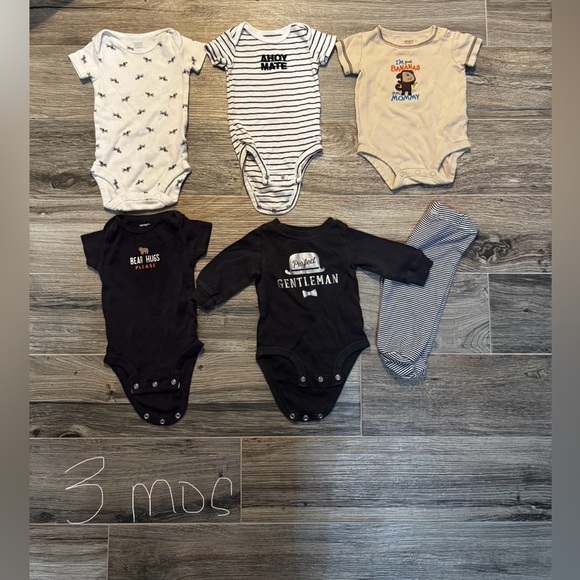 Baby Boy 3 - 6 Month Clothes Lot of 30 Pieces! - Picture 2 of 6
